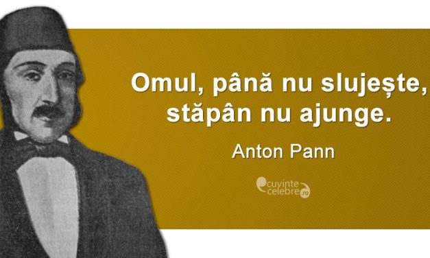 Comemorare Anton Pann