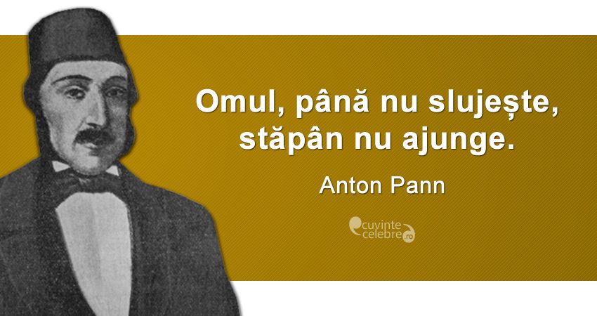 Comemorare Anton Pann
